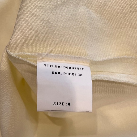 Beautiful Drapey Blaque Label Crepe Blouse - Picture 6 of 7